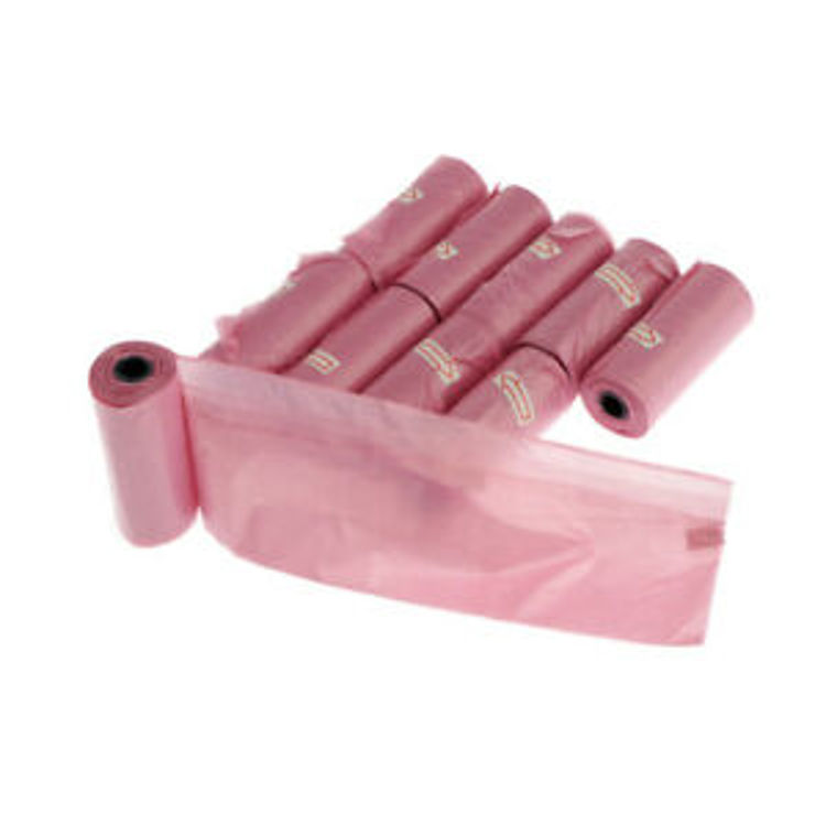 Picture of FS722-7222, Refill Nappy Bag Rolls PINK & BLU